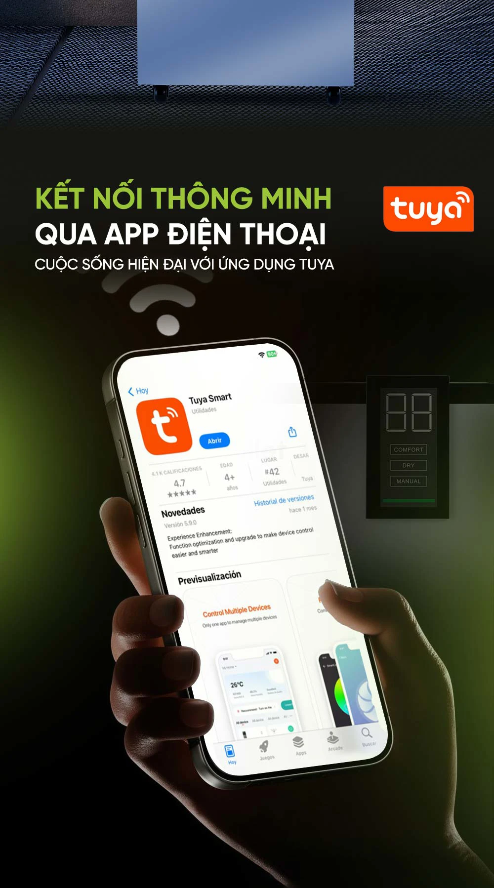 Máy hút ẩm Habibullet UltraDry AHB-6025 60 lít/ngày BH245146 8